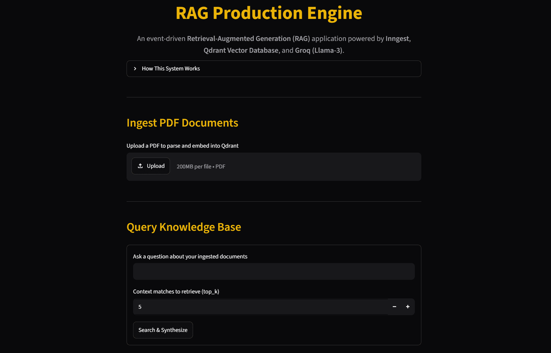 RAG Production AI